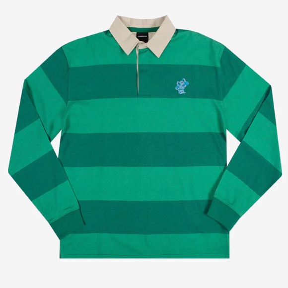 dumbgood Shirts Blues Clues Green Striped Rugby Shirt Poshmark